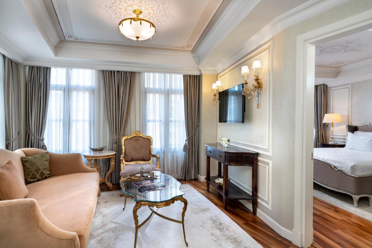 Hotel Rixos Pera Estambul Exterior foto A suite at the hotel