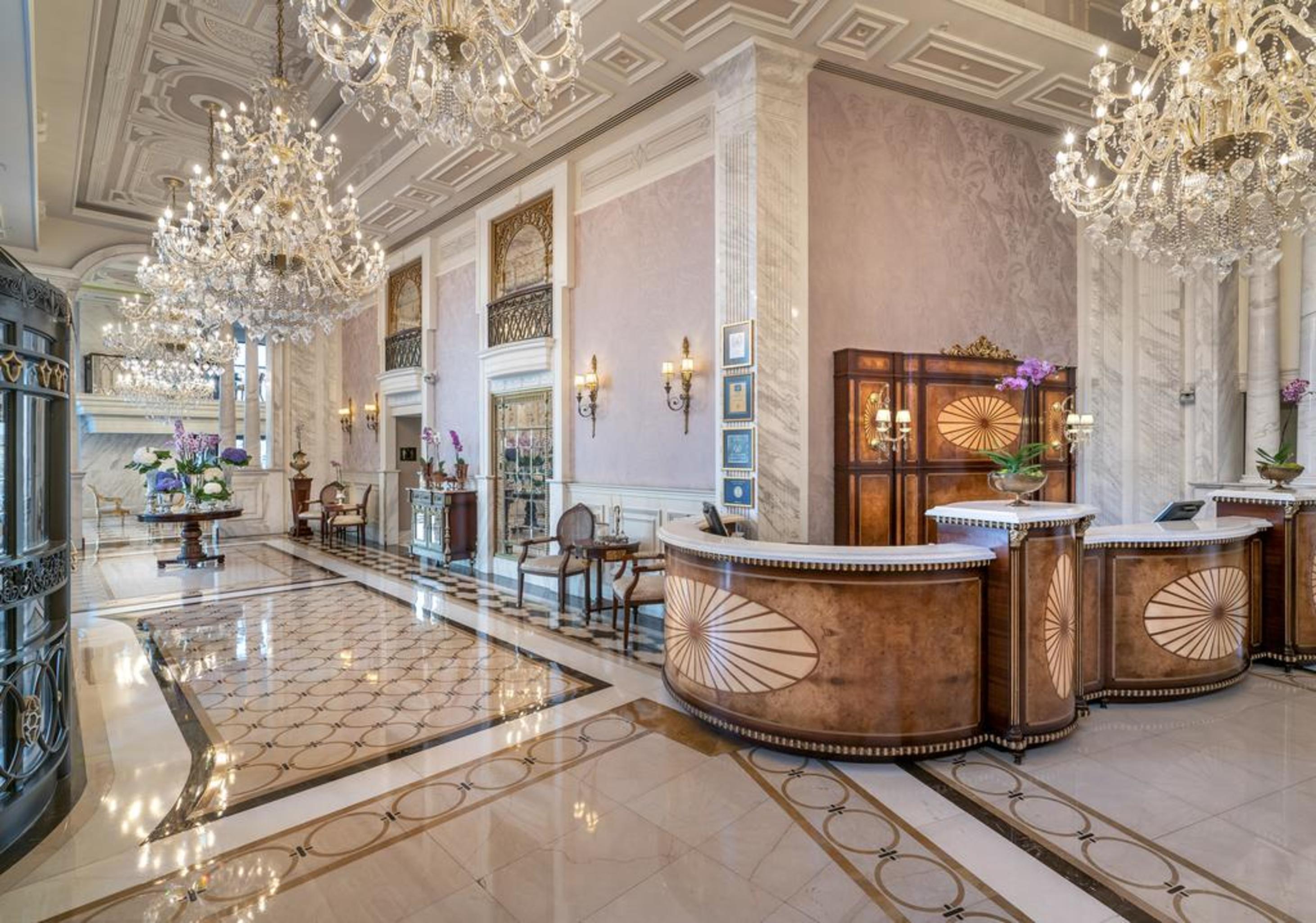 Hotel Rixos Pera Estambul Exterior foto Lobby